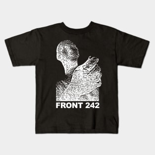 Front 242 ††† Fanart Tribute Design Kids T-Shirt